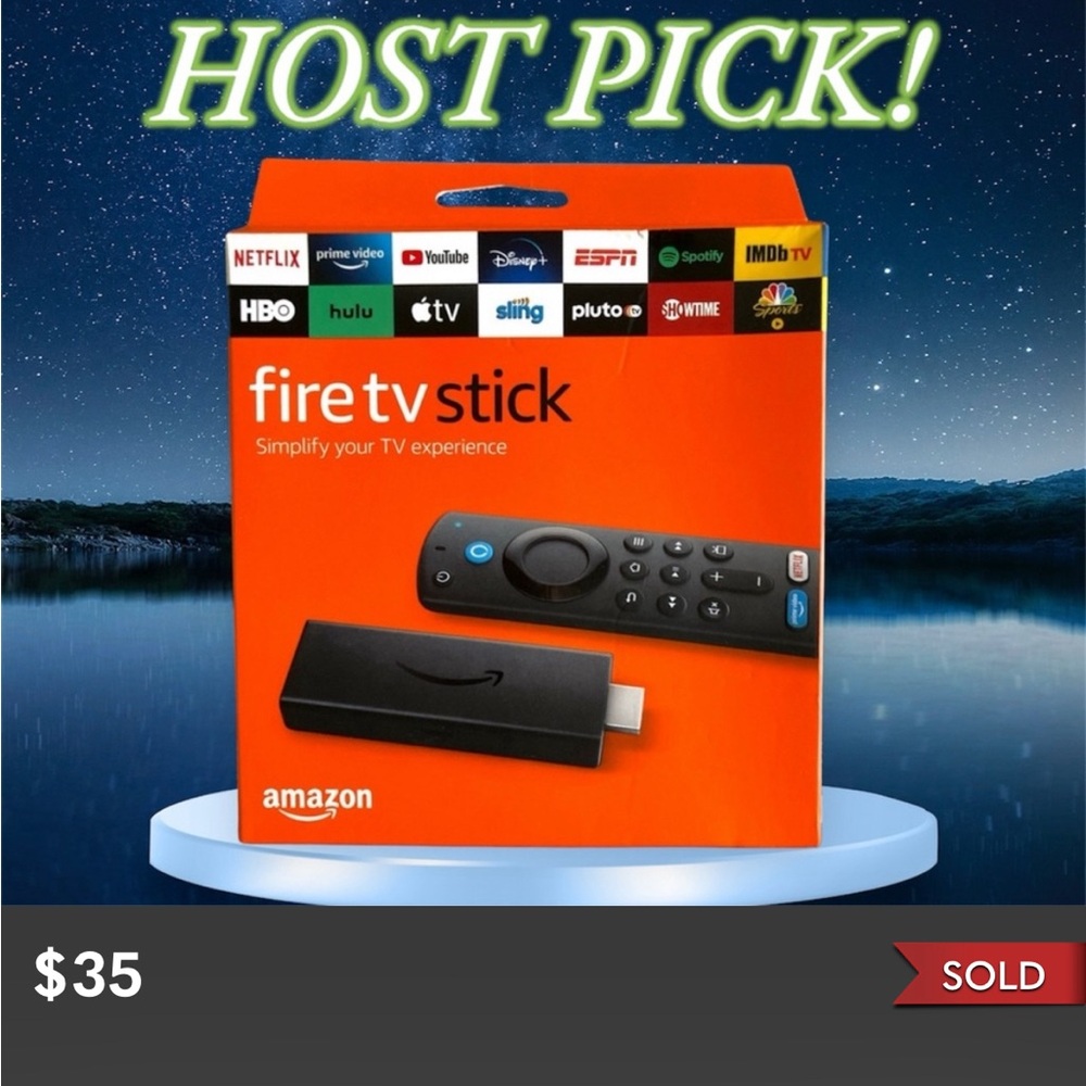 HP🎉🆕Amazon Fire TV Stick with Alexa Voice Remote